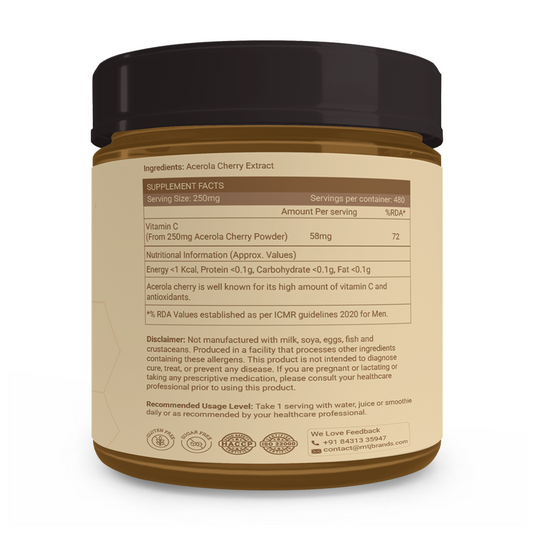 Vitamin C from Acerola Cherry Extract