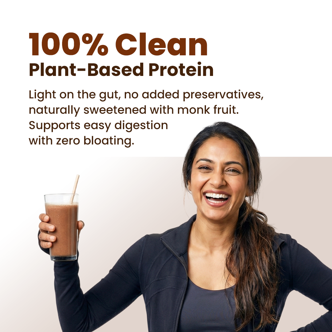 100% Clean Plant Protein -1Kg | For Special Needs | Belgian Chocolate