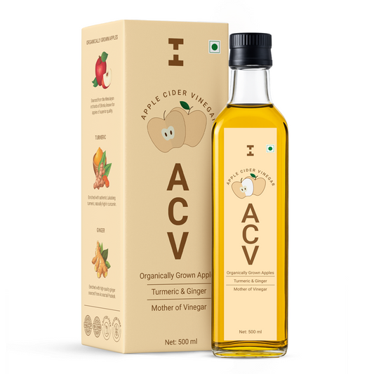 Apple Cider Vinegar with Mother | Organically Grown Apples | Raw, Unpasteurized & Unfiltered | 500ml