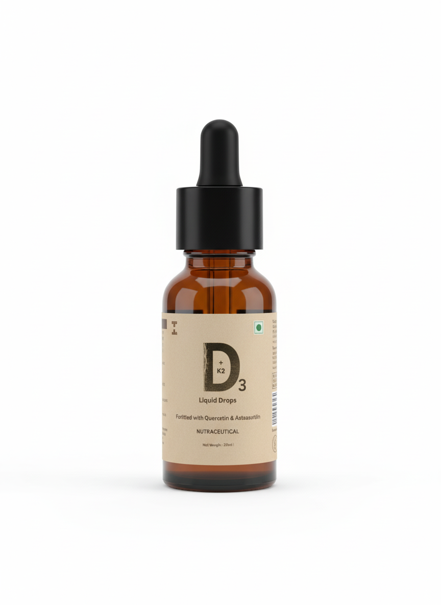 Vegan Vitamin D3+K2 - 25ml