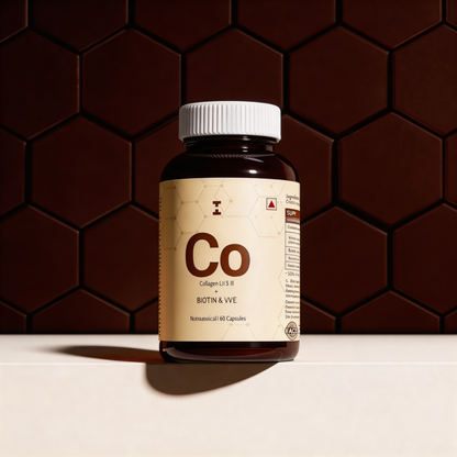 Collagen Type I, II, and III | Biotin + Vitamin E